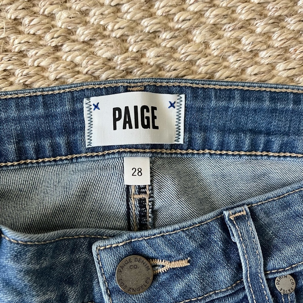 Paige Blue Denim Jeans
